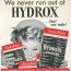 Early promo image for Hydrox cookies